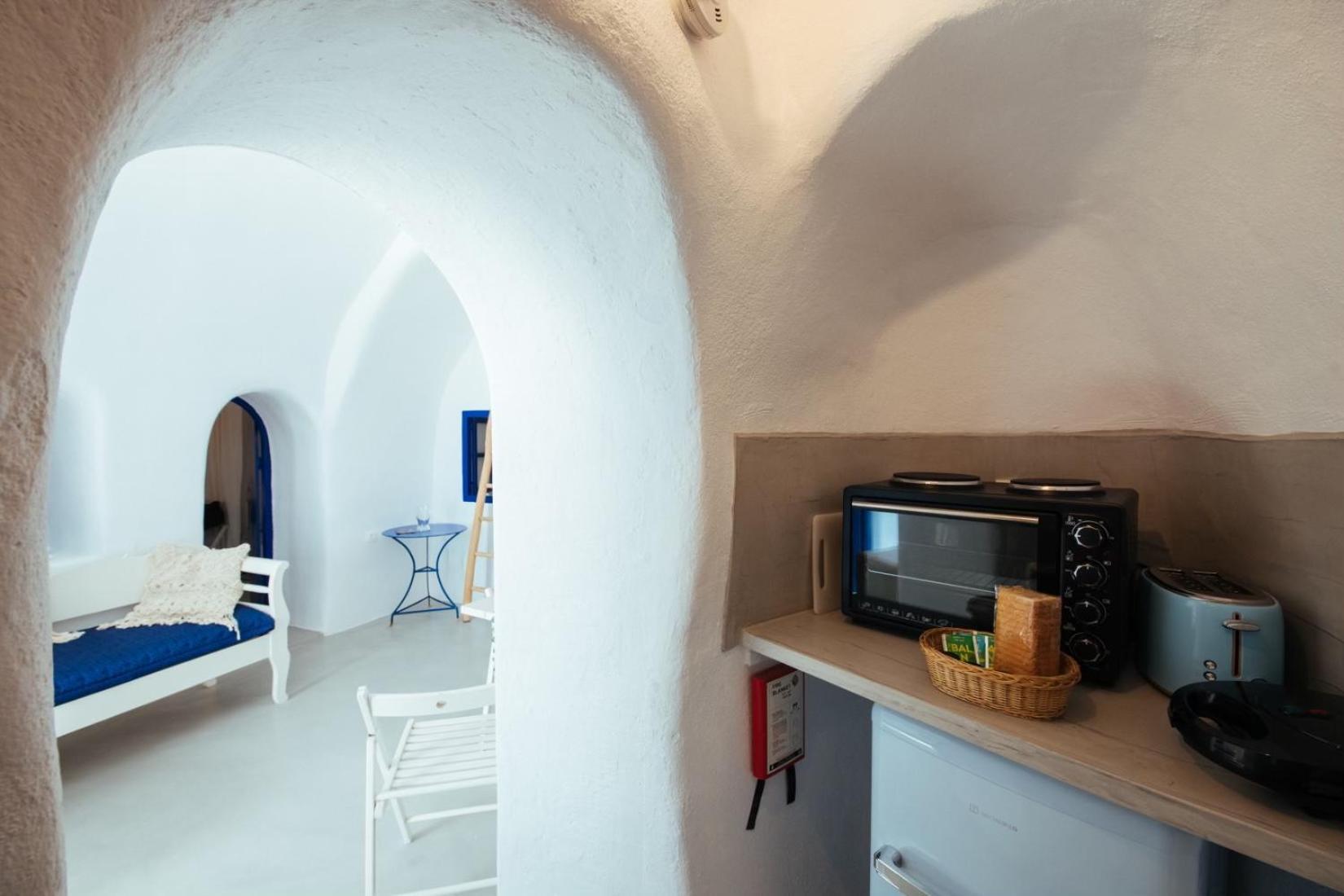 이아 Blu Bianco Cave House By Sv 빌라 외부 사진